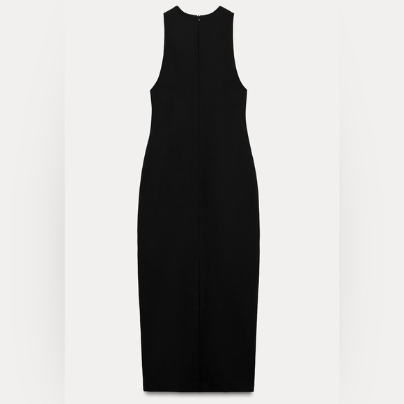 Brand New Bejeweled Black Stretch Midi Dress – XS with tag on ! - Picture 2 of 13